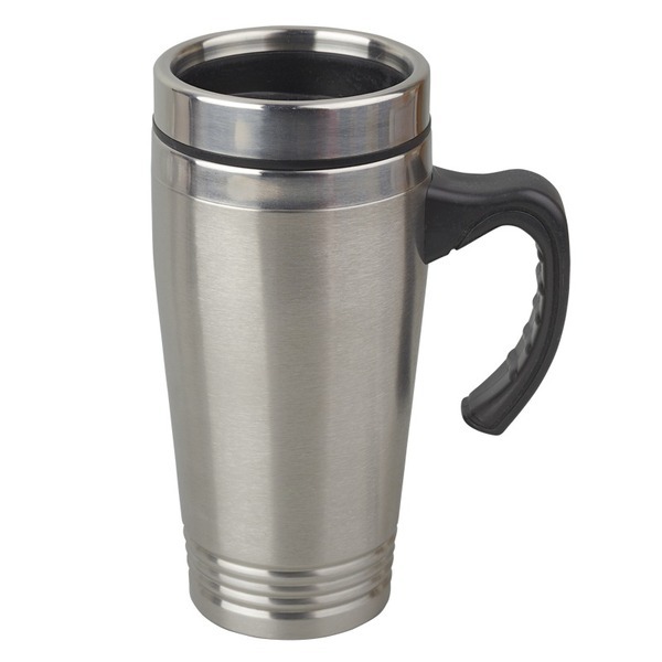 VANCOUVER thermo mug 380 ml,  silver