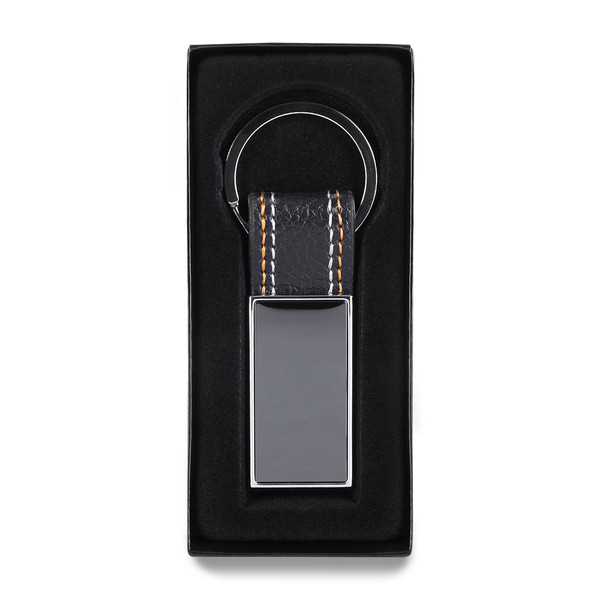 DENIM key ring,  silver