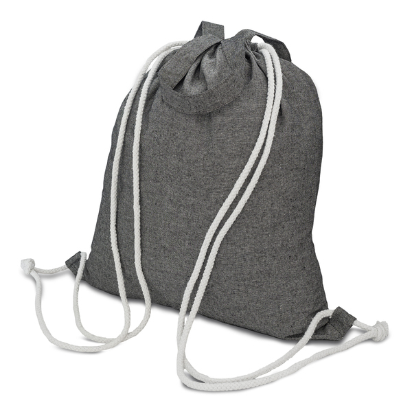 MOTI cotton backpack, black