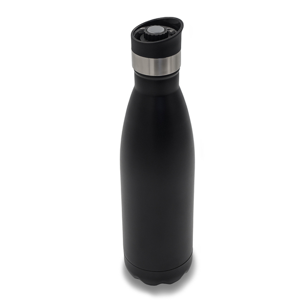 YAKIMA 550 ml insulated bottle with lid 360°, black
