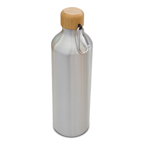 LUQA aluminium bottle 800 ml, silver
