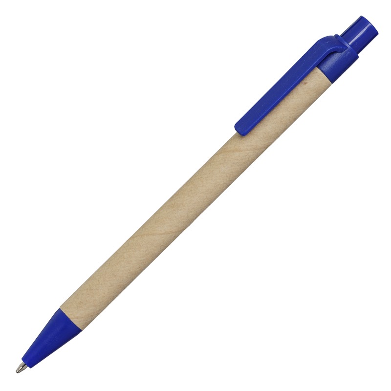 ECO PEN ballpoint pen,  blue/brown