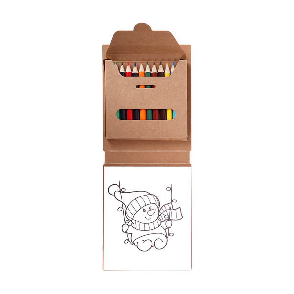 DIBUX colouring set, brown