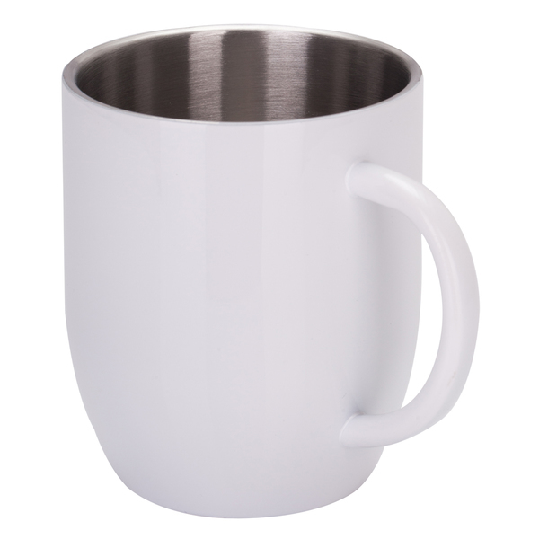 DAY stainless steel thermo mug 350 ml, white