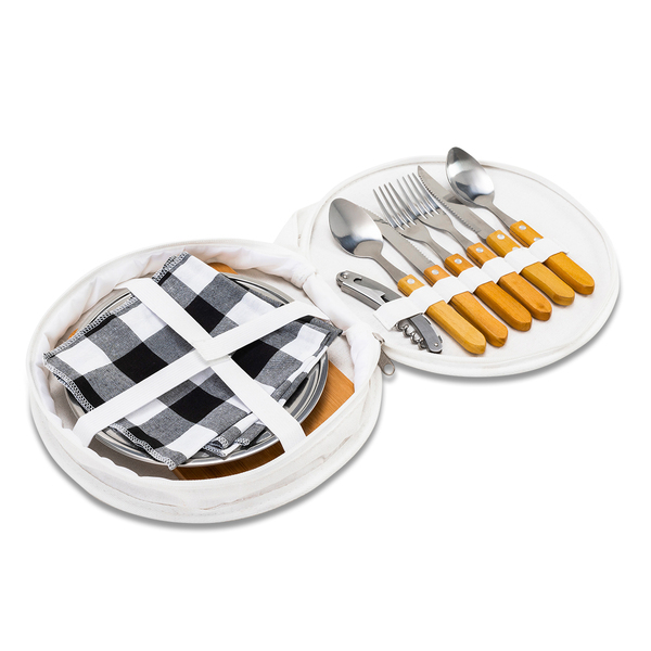ALVARO picnic set, white