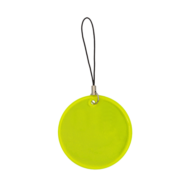 FLIPIS reflective keyring, yellow