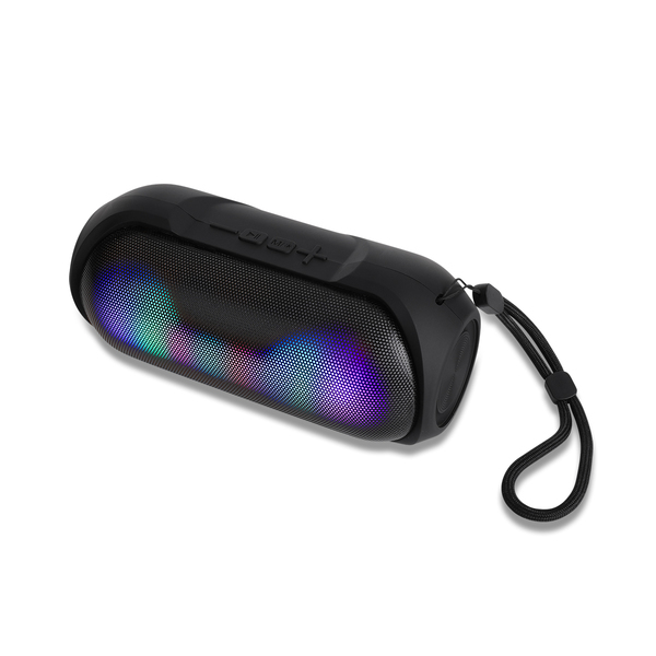 RIO bluetooth speaker with illumination, black