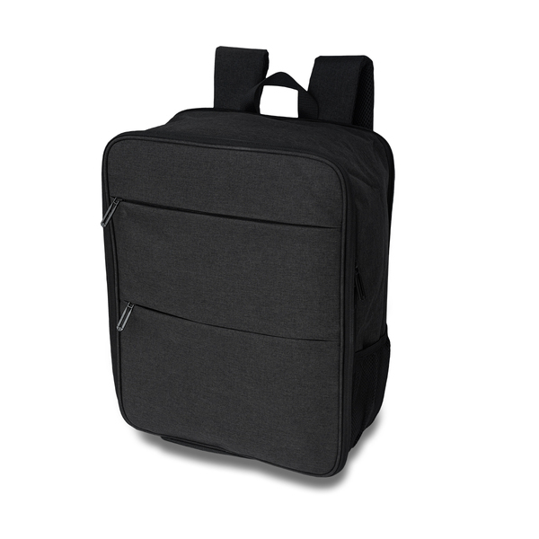 FLIER expandable backpack for laptop, graphite