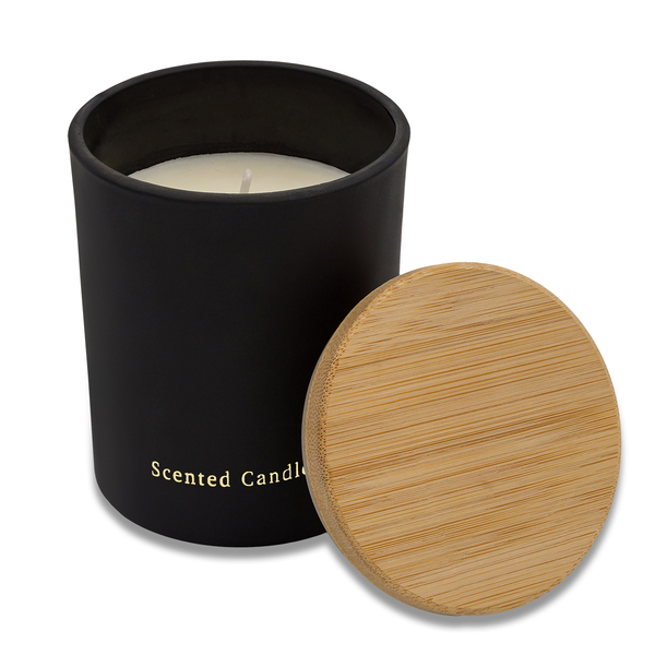 SOMONTE soy wax candle, black