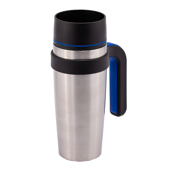 DENALI thermo mug with handle 300 ml,  blue