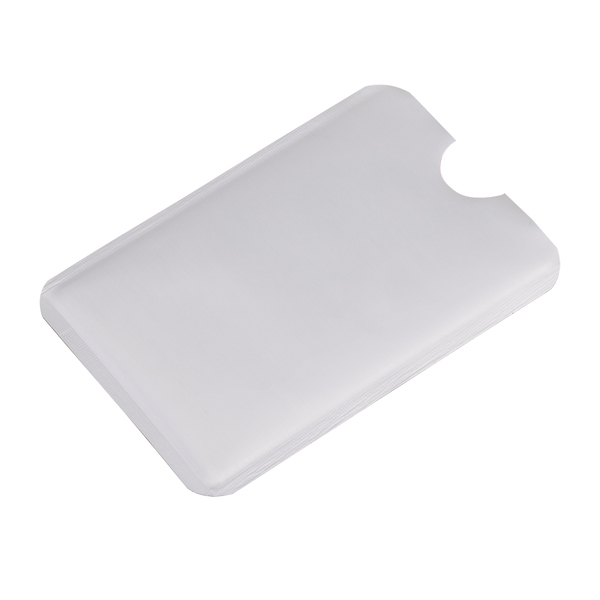 RFID SHIELD case with RFID protection,  silver