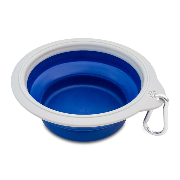 DOGGIE foldable bowl for dogs, blue