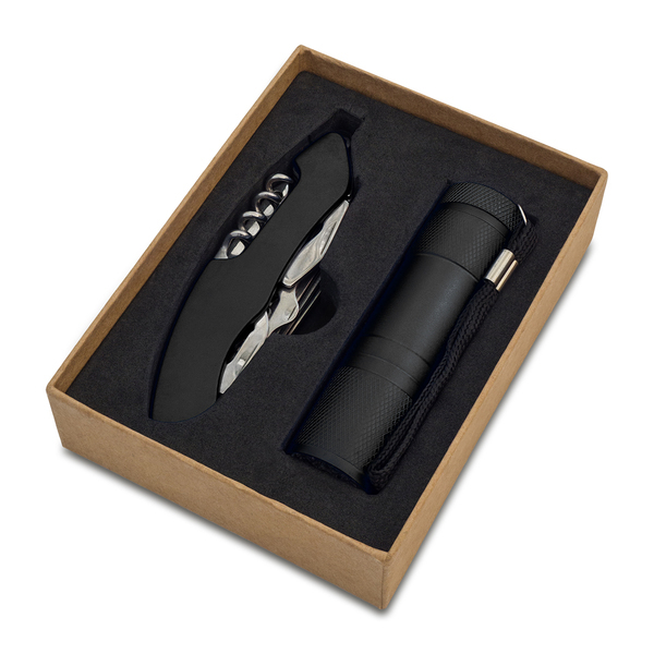 CAMDEN tool kit in the box, black