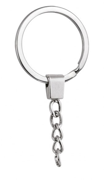 FLAT RING 32 mm WITH CHAIN