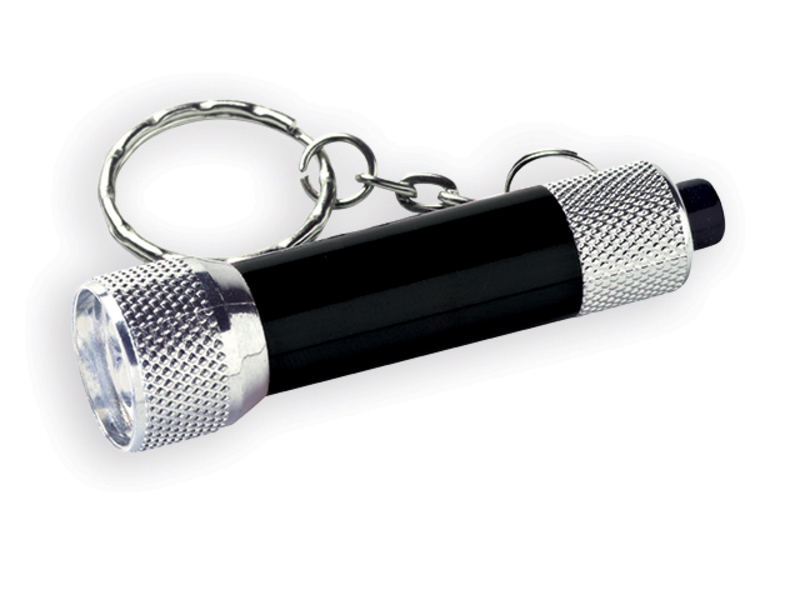 LAMP II keychain torch 3 LED, Black