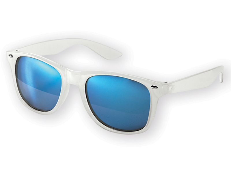 PALAWAN plastic sunglasses, UV 400, Light blue