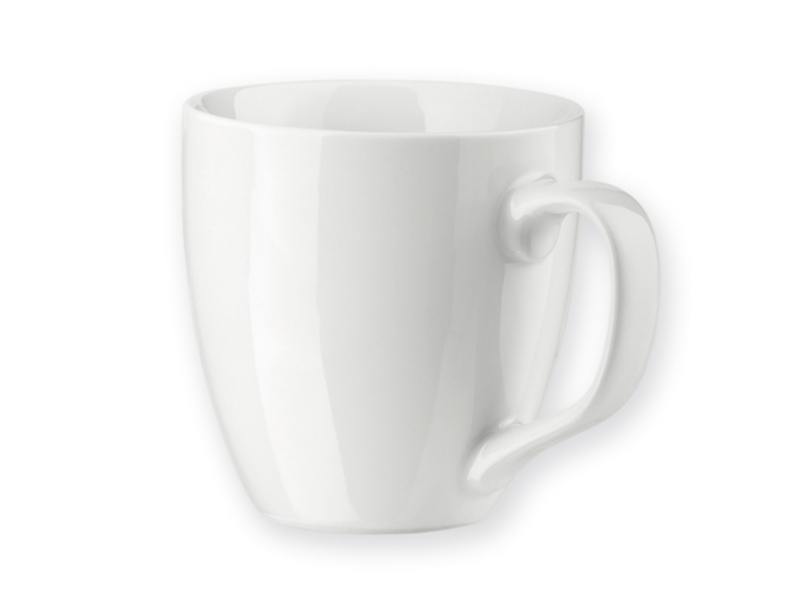 ROYCE WHITE porcelain mug, 440 ml, White