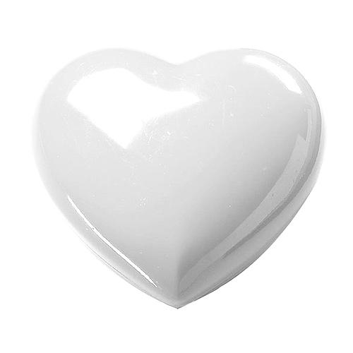 Plastic bauble “maxi heart”