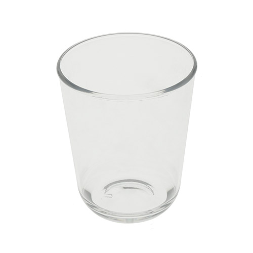 Drinking cup glass effect