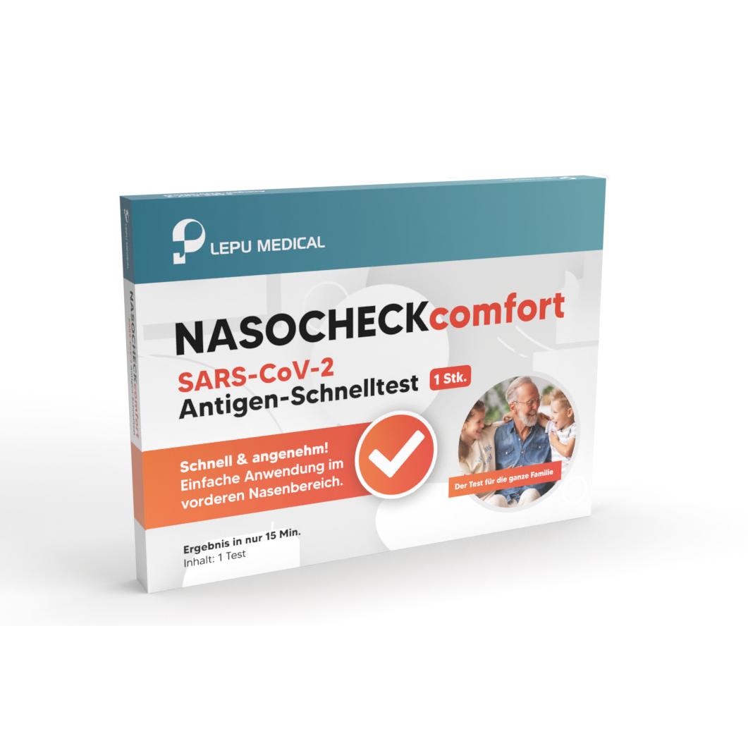 NASOCHECKcomfort - SARS-CoV-2 Antigen Rapid Test, individual