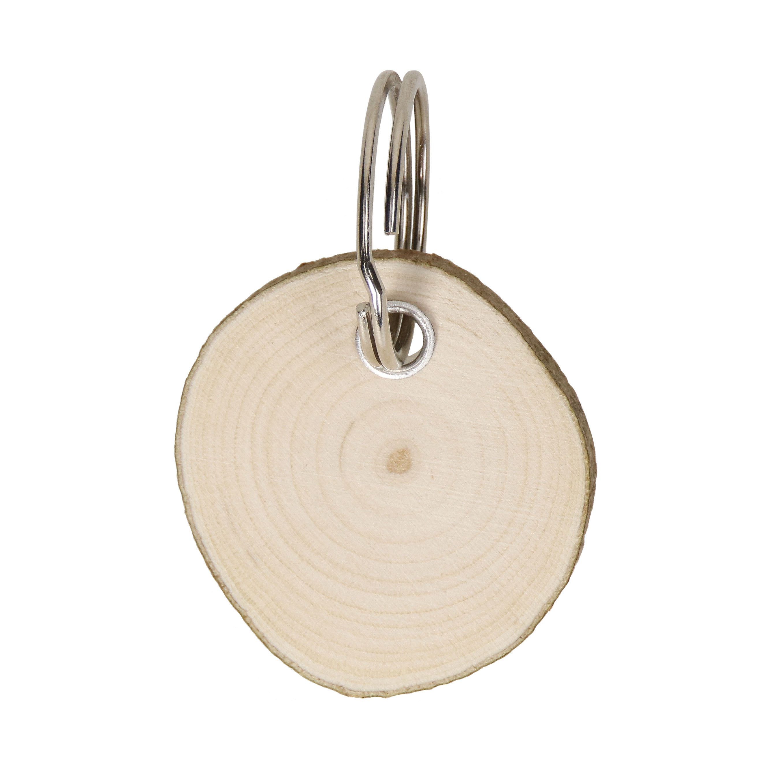 Wooden key ring 