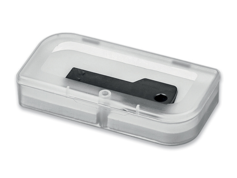 USB BOX III plastic USB FLASH gift box, Transparent