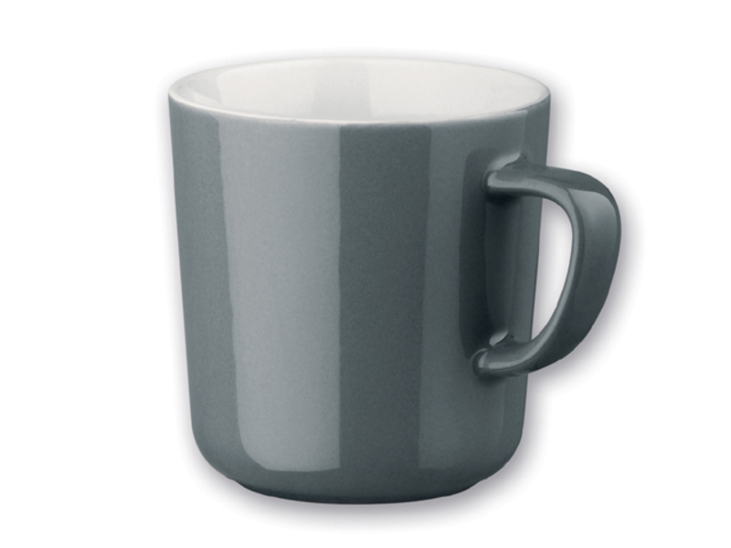 MOCCA ceramic mug, 270 ml, Grey