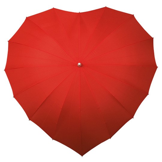 Umbrella Heart Shaped, windproof