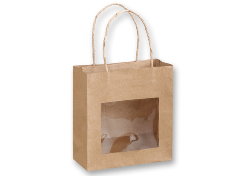 NATURA II paper gift bag, Natural