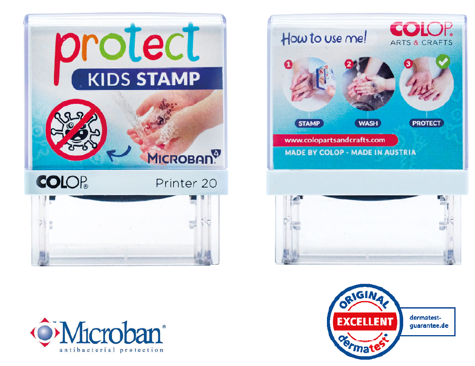Protect kids stamp - Stampila Protect pentru copii