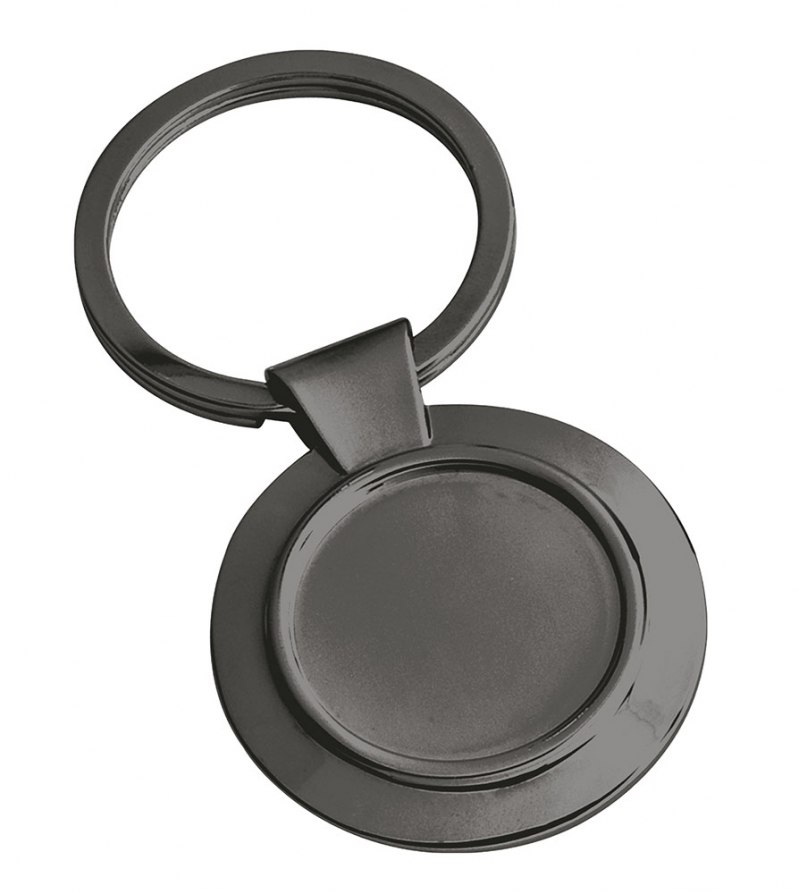 ROUND RECESS KEY RING-d=25 mm BURNISHED