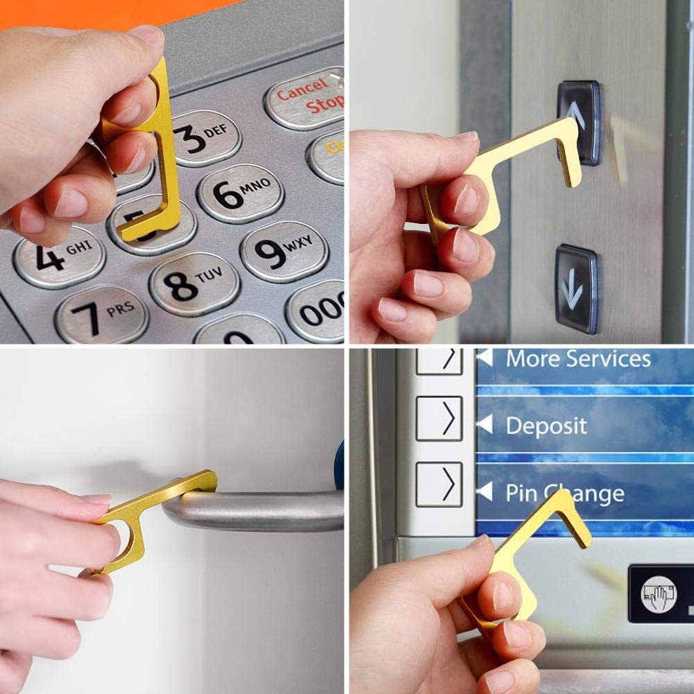ZERO- TOUCH door opener, stylus & keychain