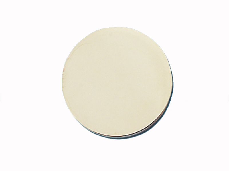 COIN EU/PL token from metal, size 0,5€, Silver
