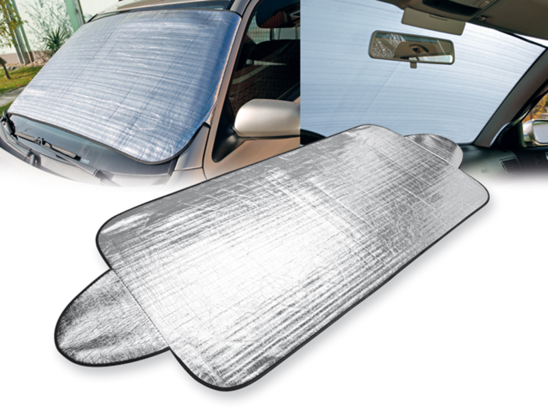 SHIELD protection foil for car windshield, Silver