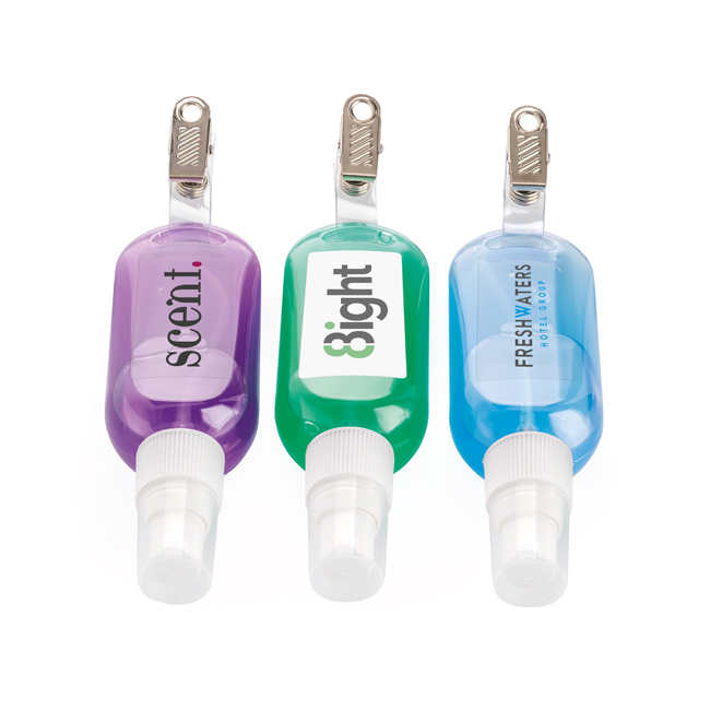 Alcohol Free Antibacterial Hand Sanitiser on a Clip (50ml)