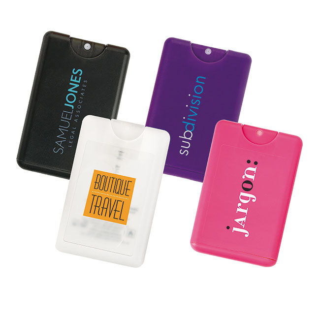 Credit Card Hand Sanitiser Spray (20ml)