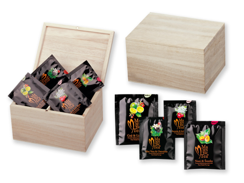 CADDY tea gift set, Biogena, Natural