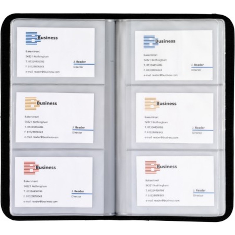 Deluxe business card holder