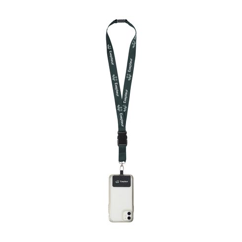 Lanyard Promo Complete Sublimatie RPET 2 cm with Patch