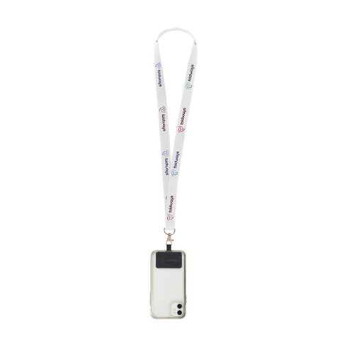 Lanyard Sublimatie RPET 2 cm with Patch keycord