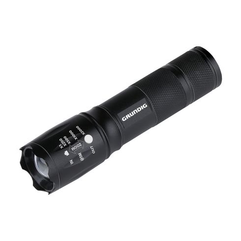 Grundig 1W LED-Torch Zoom flashlight