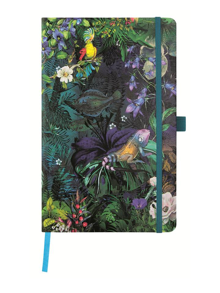 NOTES CASTELLI LILY, DIM 13X21CM - neliniat