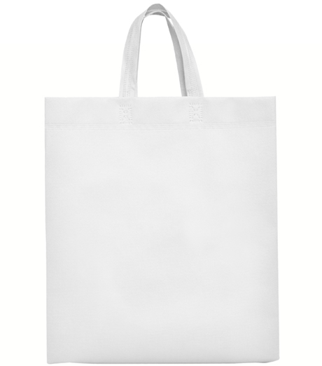 LAKE NON WOVEN BAG 40X35X12 WHITE