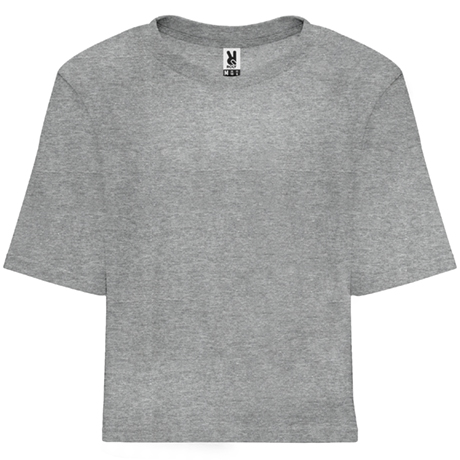 DOMINICA T-SHIRT S/L HEATHER GREY