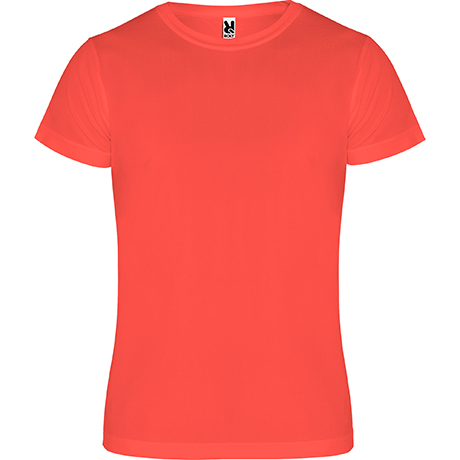 CAMIMERA T-SHIRT S/S FLUOR CORAL