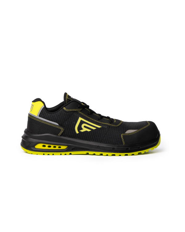 WORKWEAR SHOES BERYL S/35 BLACK/FLUOR YELLOW