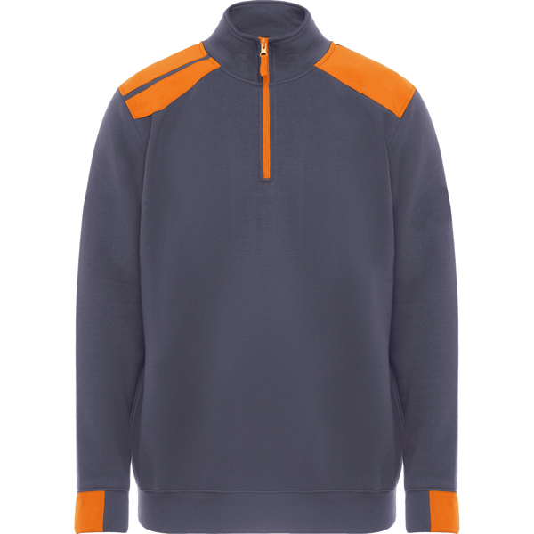 MAVERICK SWEATSHIRT S/S LEAD/ORANGE