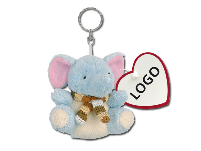 SIMBA plushy keyring, Water blue