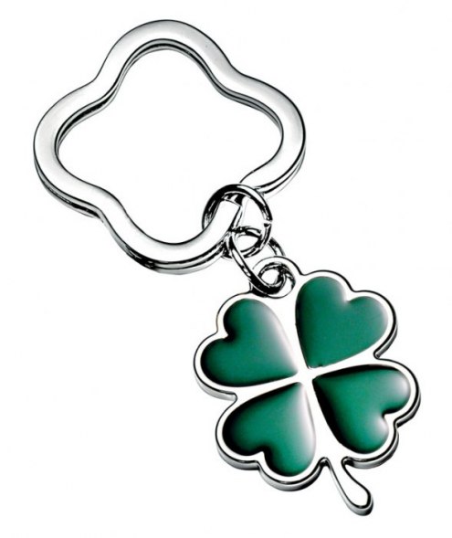 KEY CHAIN FOUR-LEAVE CLOVER-NO PLATE