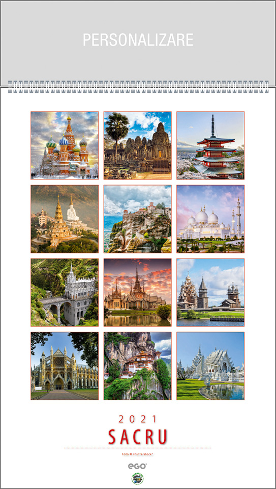 Calendar de perete SACRU
